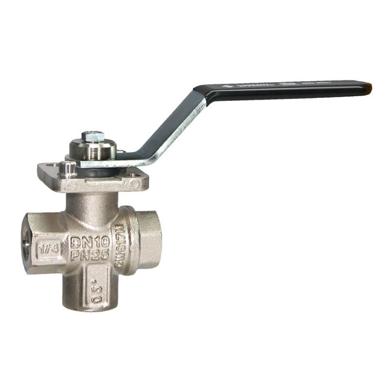 BEE 135T Multi-Way Ball Valve with Thread Connection