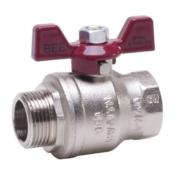 BEE 990.3 2-Way Ball Valve with Thread Connection