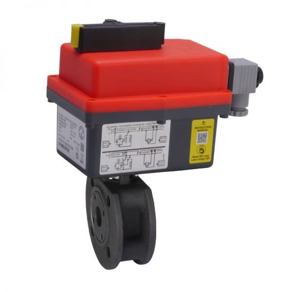 BEE AKE79S.L Automatic 2-Way Ball Valve with Flange Connection