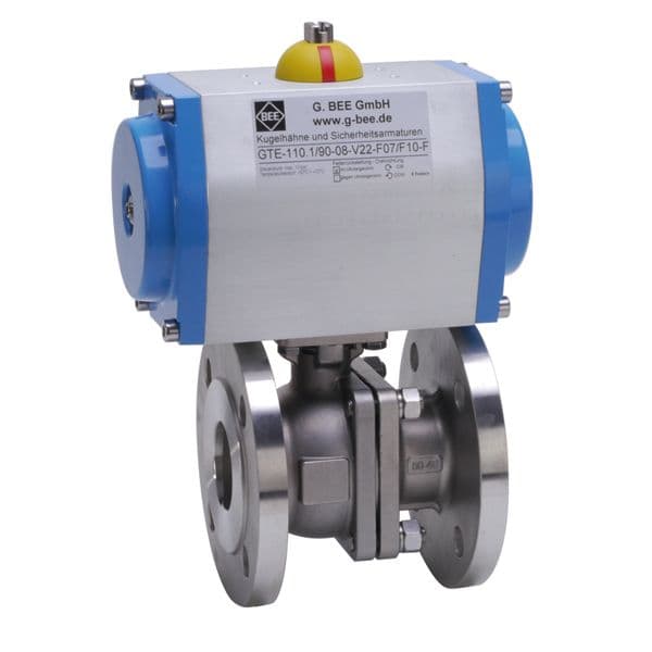 BEE AKP169E.GTE Automatic 2-Way Ball Valve with Flange Connection