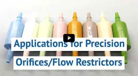 Precision Orifices for Flow Control