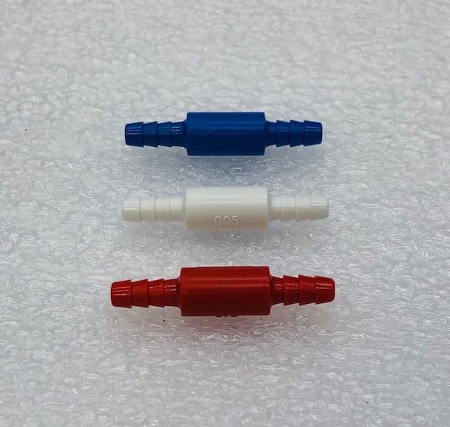 Precision Orifices with Barbs and In-Line Filters
