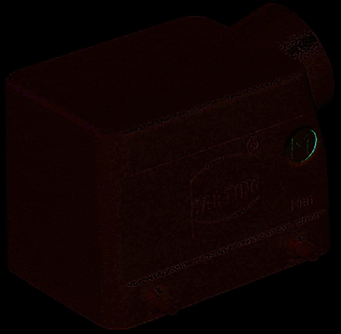 HARTING Han A Hood Side Entry LC 4 Pegs M25