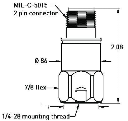 Wilcoxon 786A-D2 Accelerometer