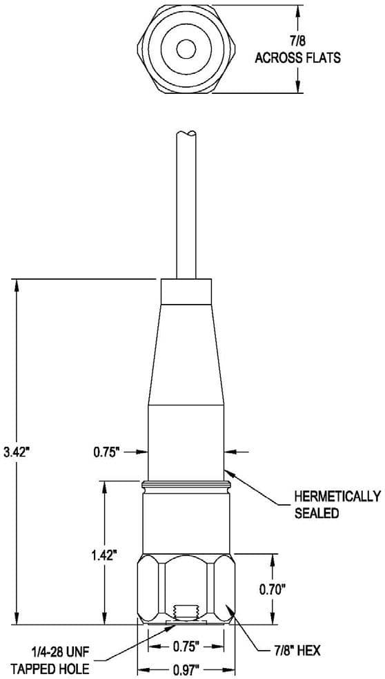 Wilcoxon 786F-IM Accelerometer