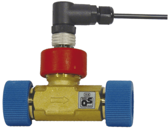 Flow sensor: Axial turbine flowmeter