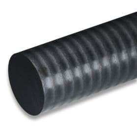 PEEK SL round rod, black
