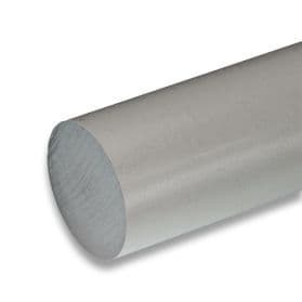 PEEK GF30 round rod, natural (brown-grey)