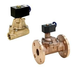 Pilot-operated 2-way solenoid valve (multi-purpose fluid valve) AP
