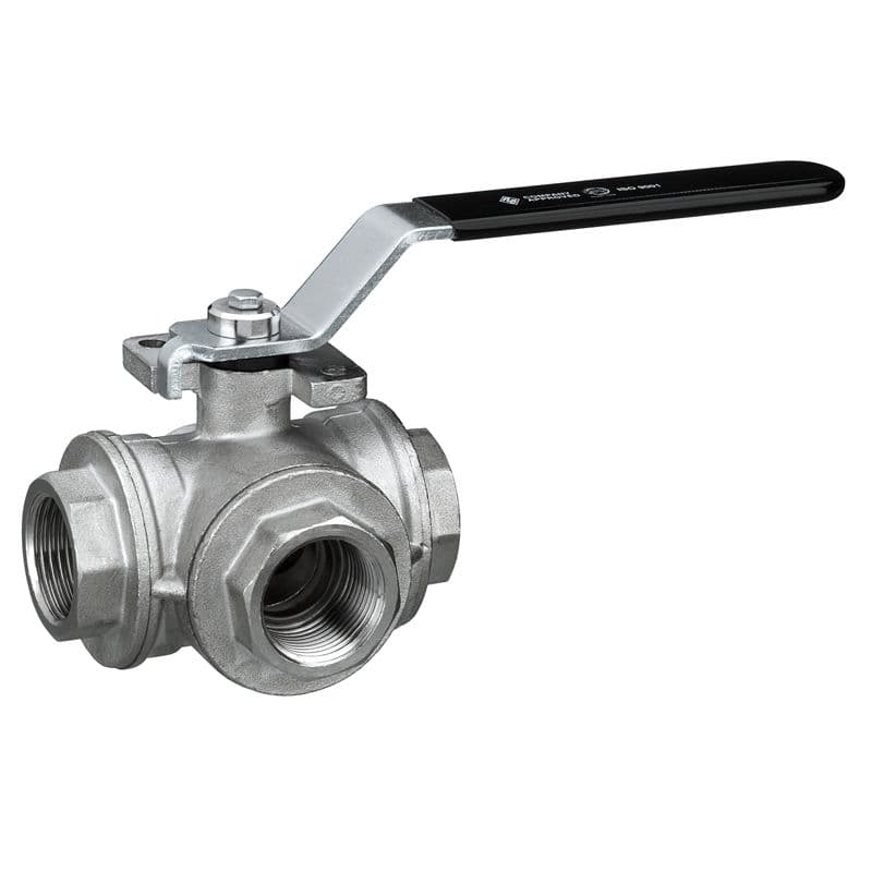 BEE 138L Multi-Way Ball Valve with Thread Connection