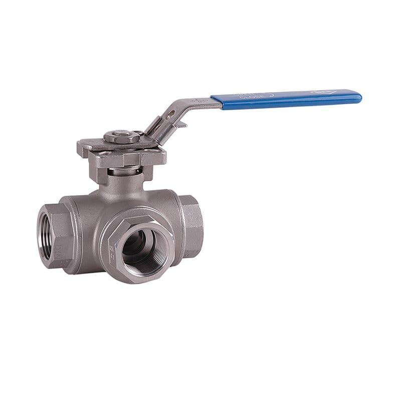 BEE 630ET Multi-Way Ball Valve with Thread Connection