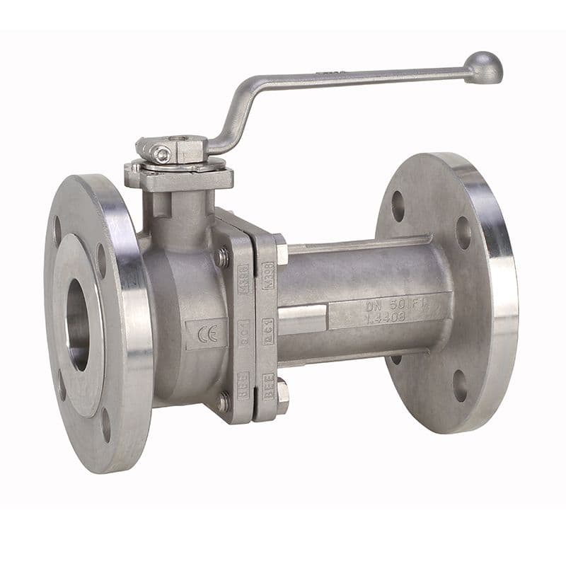 BEE 71ME-PN16-R1 2-Way Ball Valve with Flange Connection