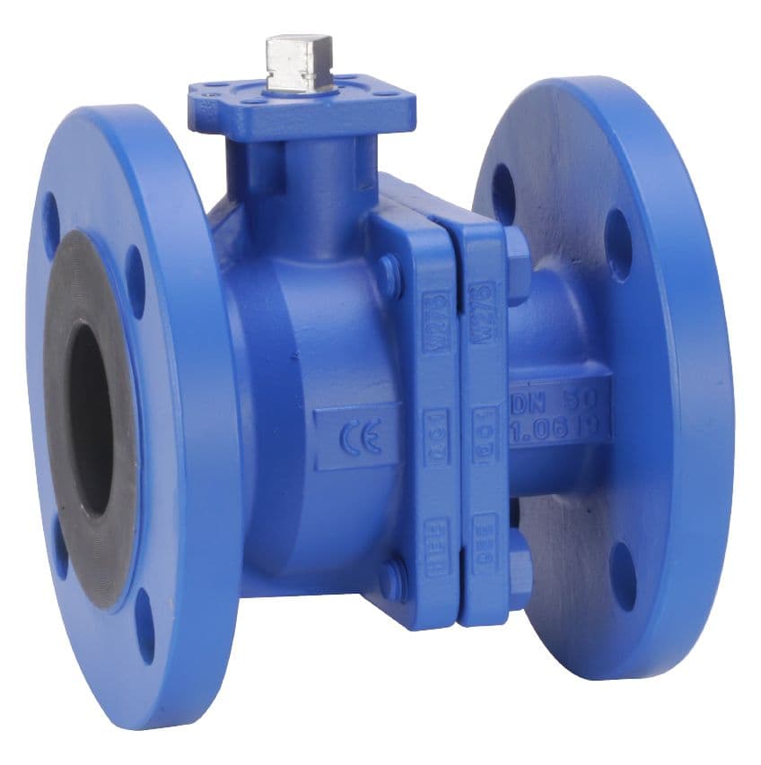 BEE 71MSA-PN16-R27 2-Way Ball Valve with Flange Connection