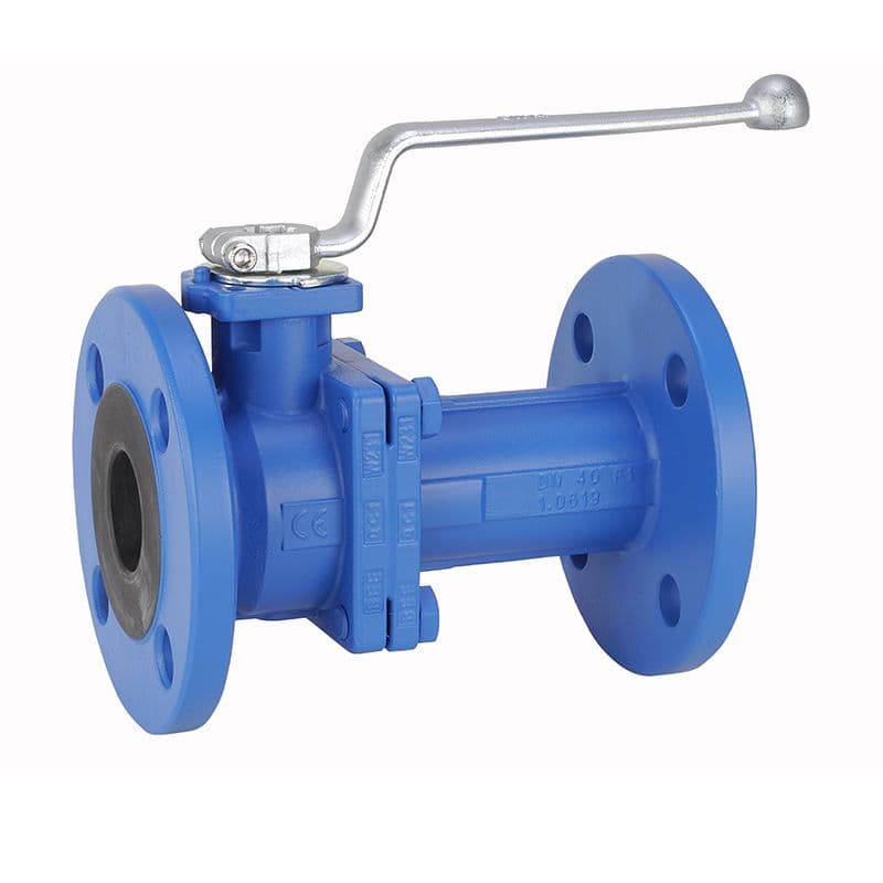 BEE 71MS-PN40-R1 2-Way Ball Valve with Flange Connection