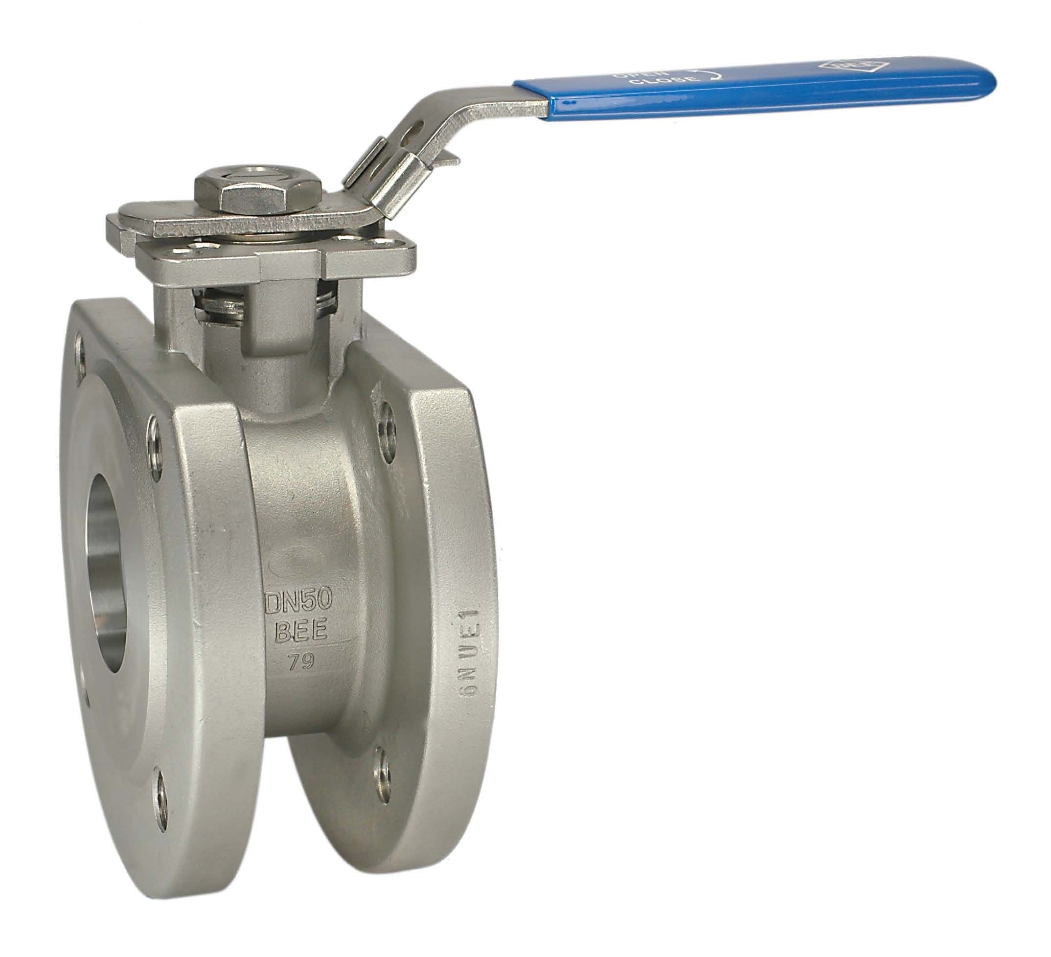 BEE 79E-PN40 2-Way Ball Valve with Flange Connection