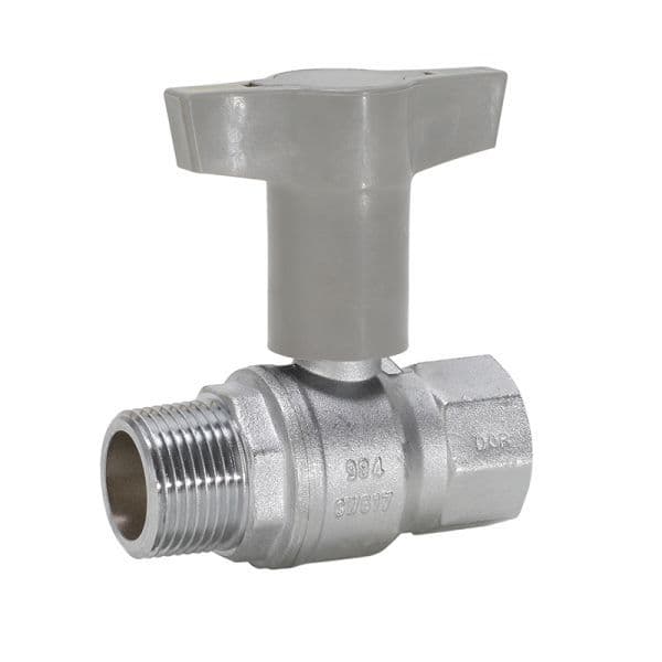 BEE 984T.1 2-Way Ball Valve with Thread Connection