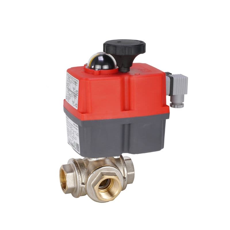 BEE AKE138.S Automatic Multi-Way Ball Valve with Thread Connection
