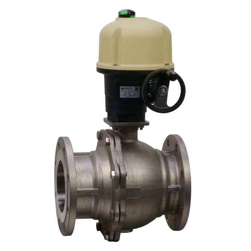 BEE AKE71ME.AQ Automatic 2-Way Ball Valve with Flange Connection