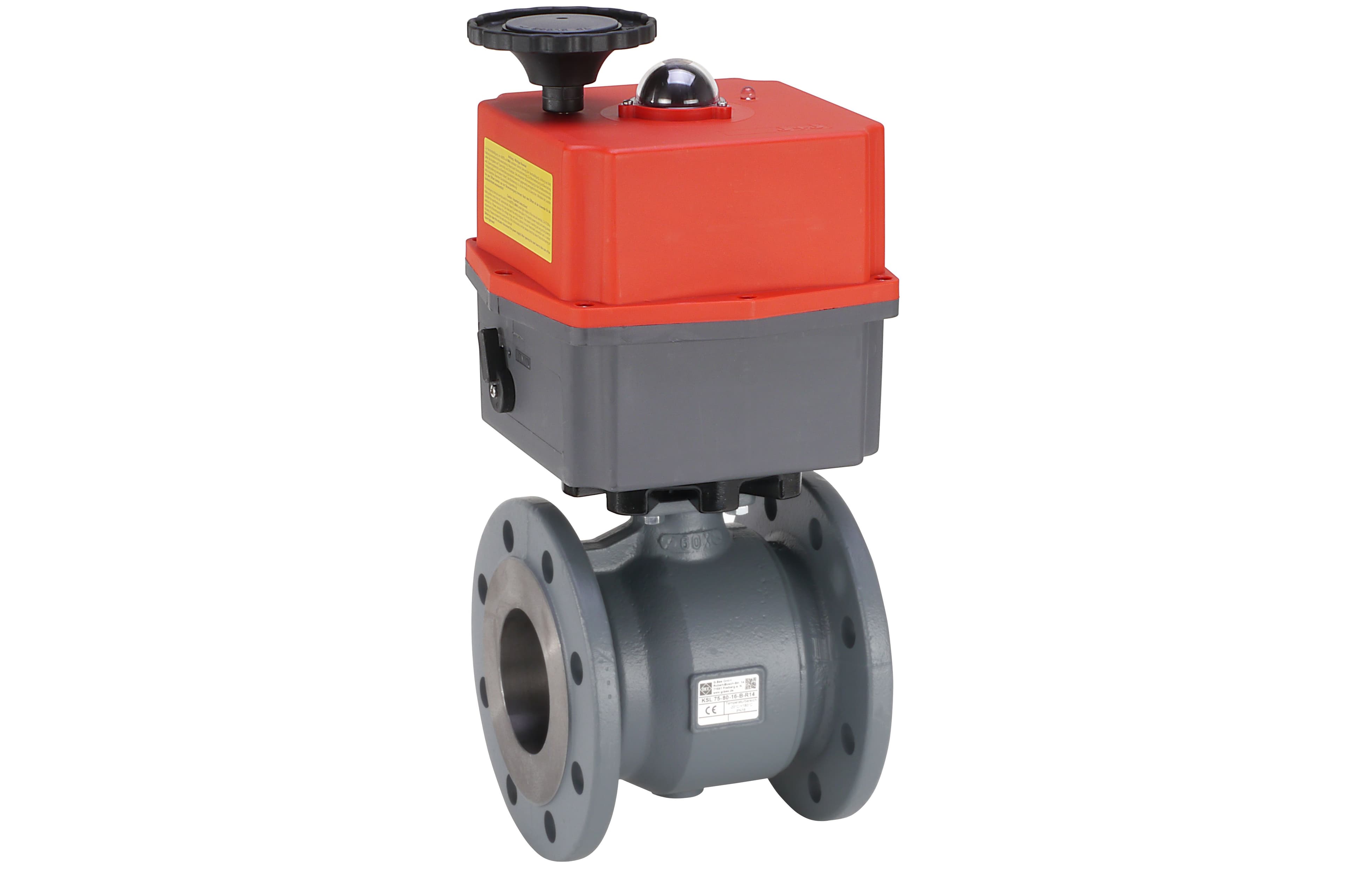 BEE AKE75.S Automatic 2-Way Ball Valve with Flange Connection
