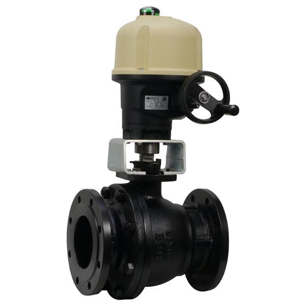 BEE AKE77.AQ Automatic 2-Way Ball Valve with Flange Connection