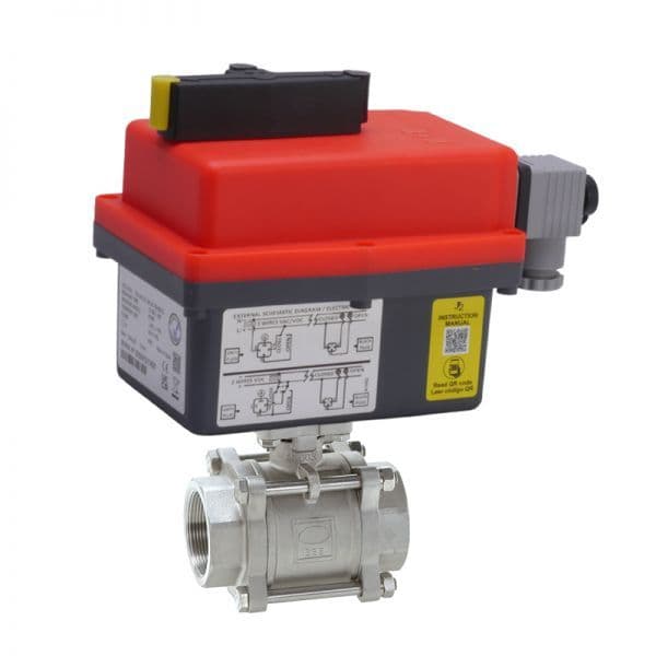 BEE AKE851E.H Automatic 2-Way Ball Valve with Thread Connection