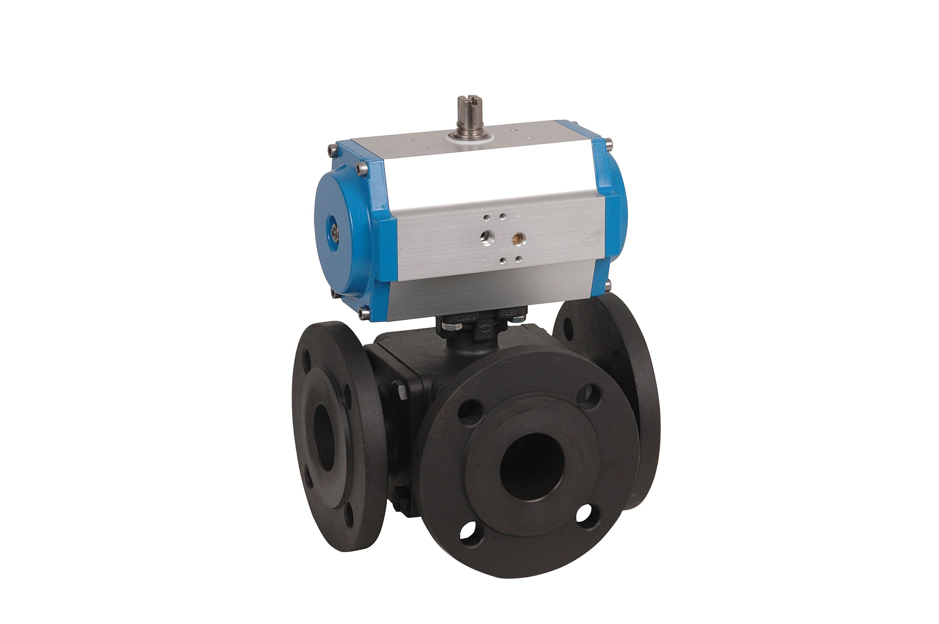 BEE AKP640SL.GTD Automatic Multi-Way Ball Valve with Flange Connection