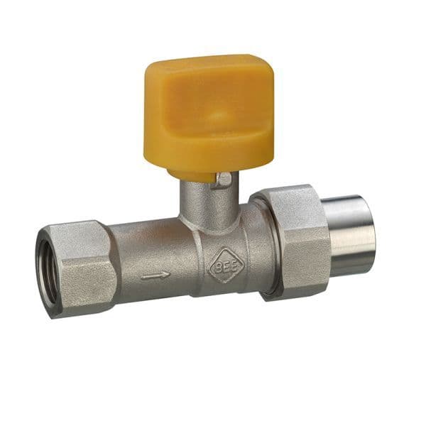 BEE GAH20DTAS Gas Ball Valve with Thread Connection and Integrated TAE