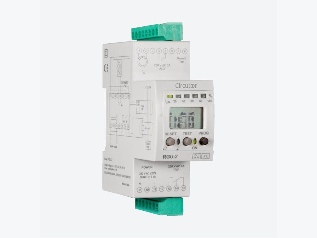 RGU2 Residual Current Relay