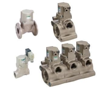 Pneumatically-controlled 2-way valve (coolant valve) CVE2, CVSE2, GCVE2, GCVSE2