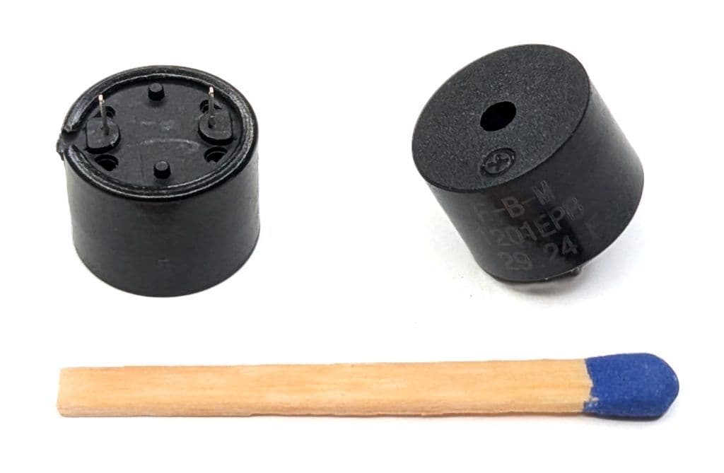 DIGISOUND F-B-M1201EPB Magnetic THT Buzzer without oscillator