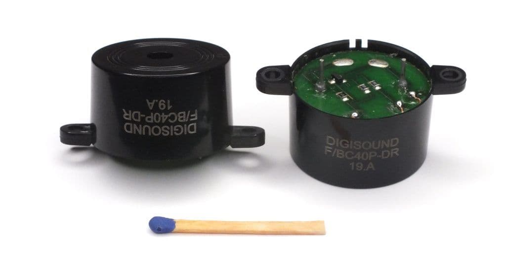 DIGISOUND F/BC 40P-DR Piezo THT Buzzer with oscillator