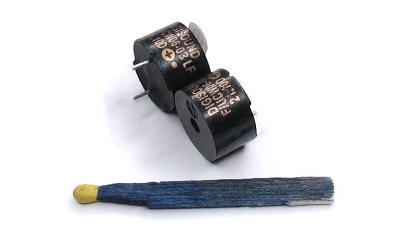 DIGISOUND F/UCW06-03WITH LABEL Magnetic THT Buzzer with oscillator