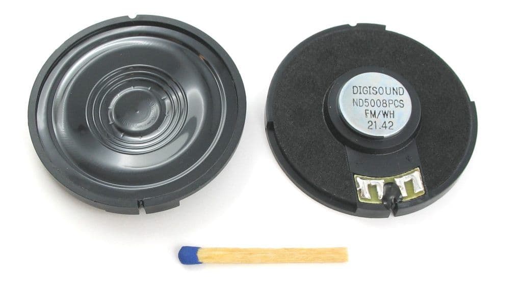 DIGISOUND ND5008PCS-FM/WH 0.5W Loudspeaker
