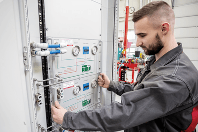 ValvolutionX Ultra-Compact Air-Actuated H2 Valve