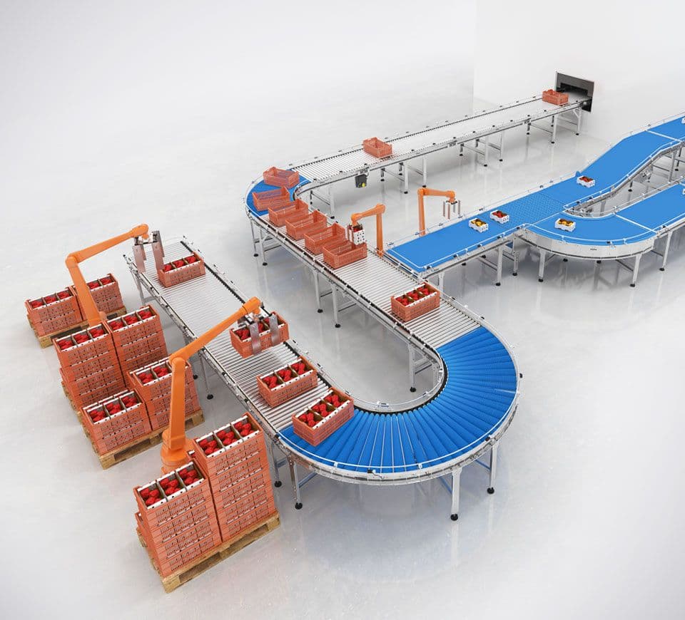MCP CleanLine Hygienic Conveyor Platform