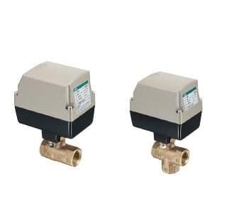 Electric ball valve 2-way and 3-way valves MXB1 and MXG1