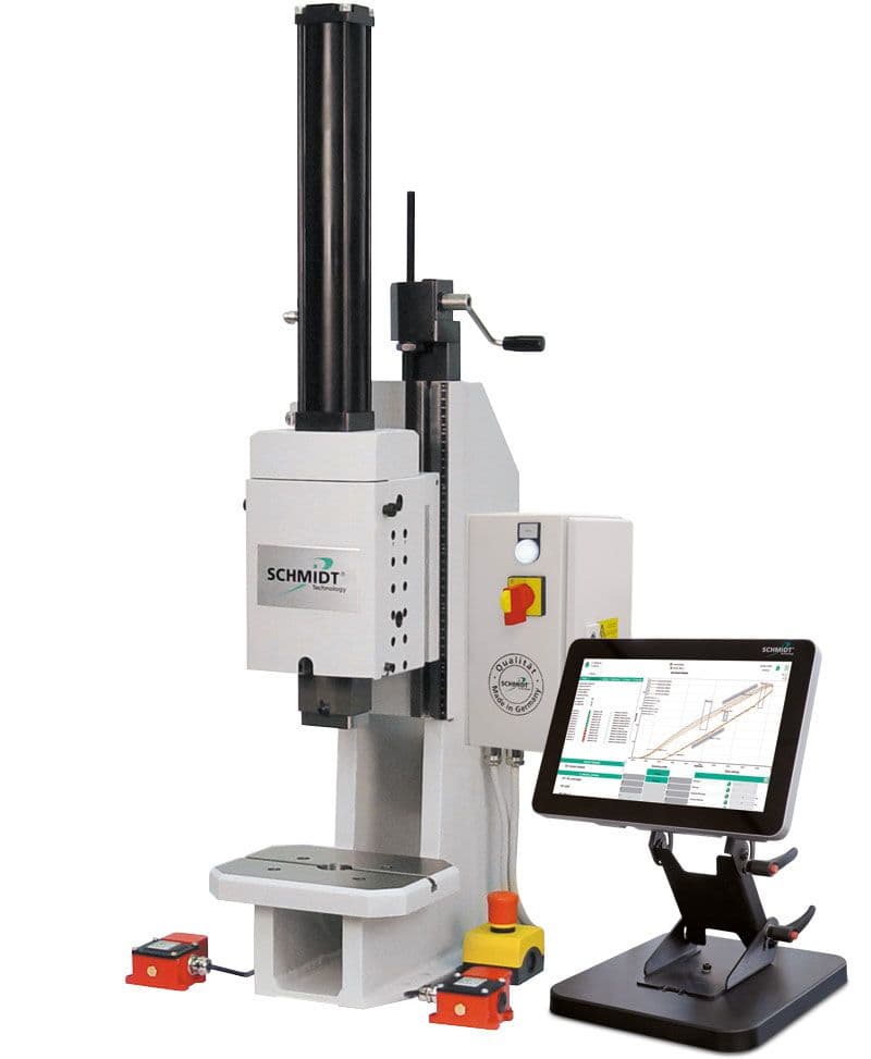 SCHMIDT® HydroPneumaticPress with Force-Stroke Monitoring - HydroPneumaticPress