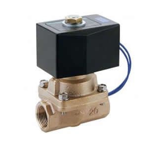 Pilot snap-action solenoid valve for steam, 2-way, SPK