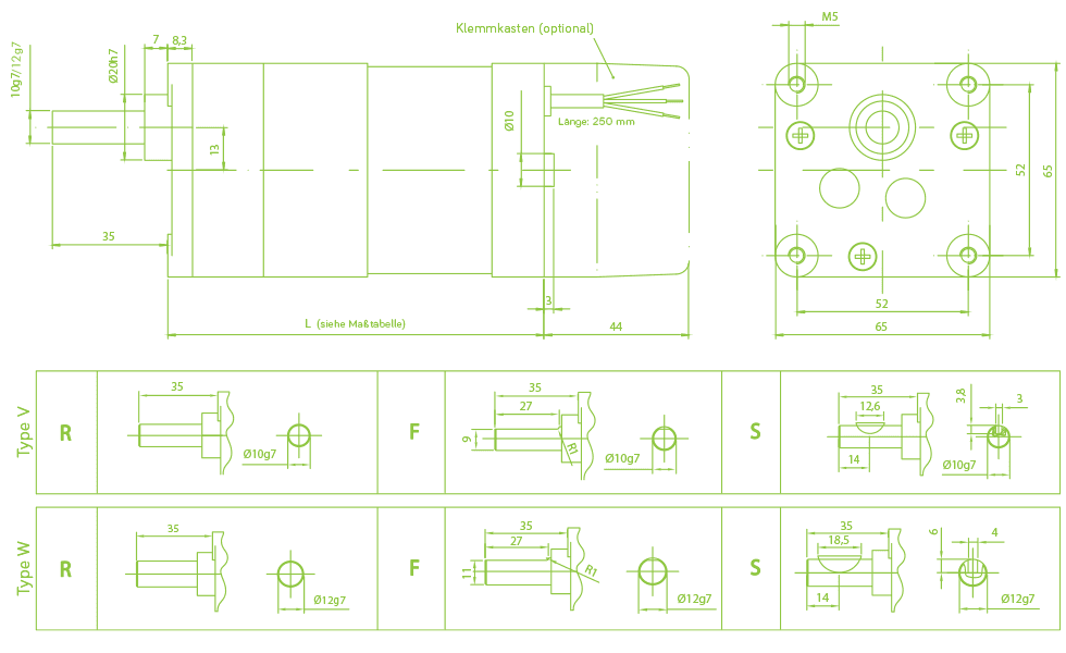 ROTEK Spur Gearboxes
