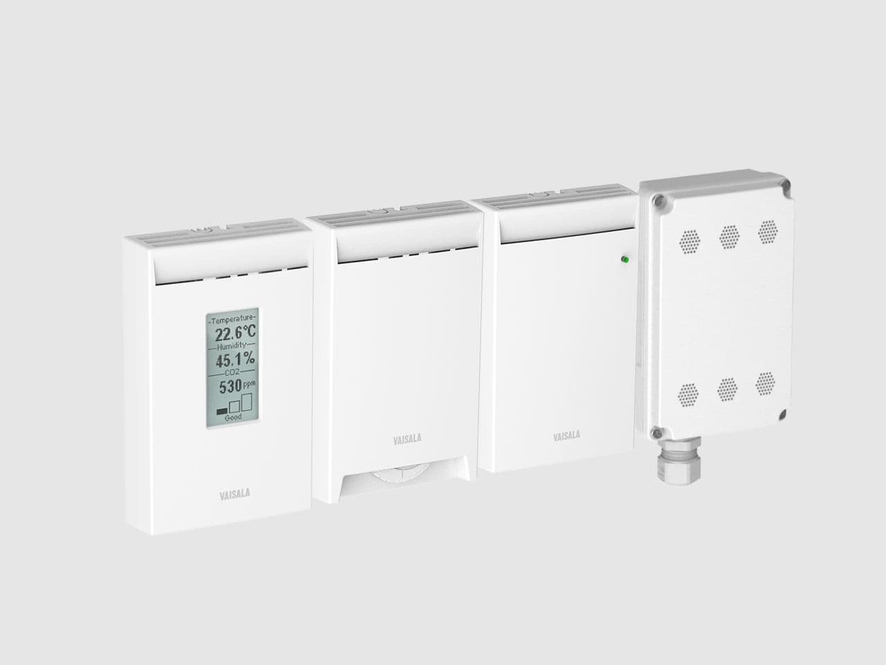 Carbon Dioxide, Humidity, and Temperature Transmitter Series GMW80