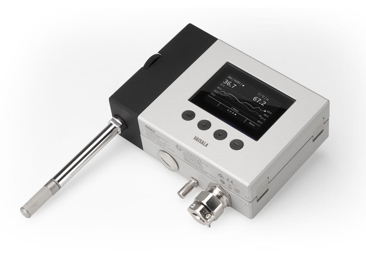 Intrinsically Safe Temperature and Humidity Transmitter Series HMT370EX